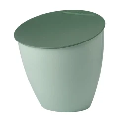 Mepal Kitchen Tools & Utensils^Calypso Counter Top Food Waste Bin, 2.2 Litre, Nordic Sage