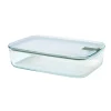 Mepal Tableware Brands|Food Storage & Containers^Easyclip Glass Food Storage Box, 2250ml, Nordic Sage