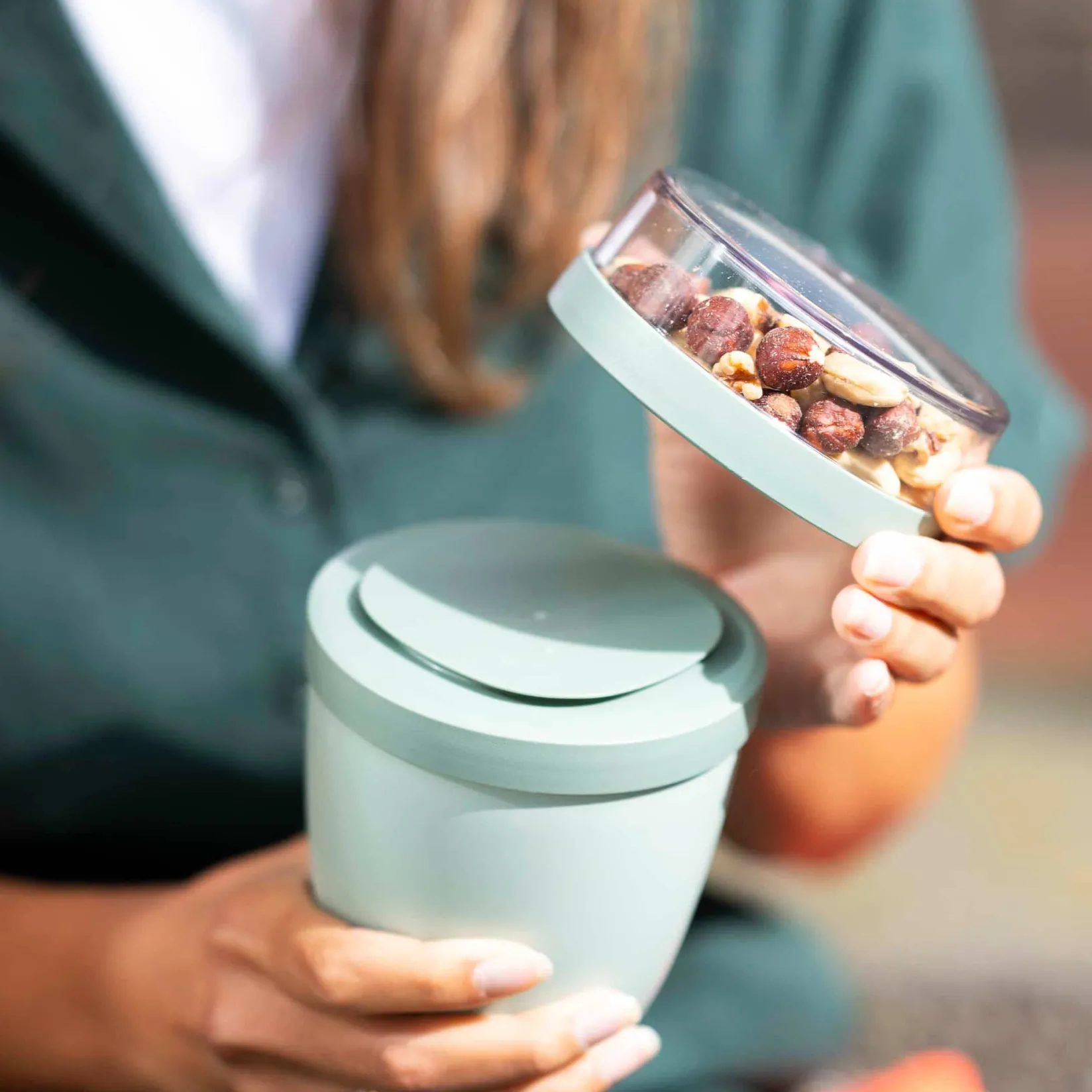 Mepal Tableware Brands|Food Storage & Containers^Ellipse 2 Piece Lunch Pot, Nordic Sage