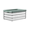 Mepal Tableware Brands|Food Storage & Containers^Omnia 3 Layer Fridge Storage Box for Meat Cuts, Nordic Sage