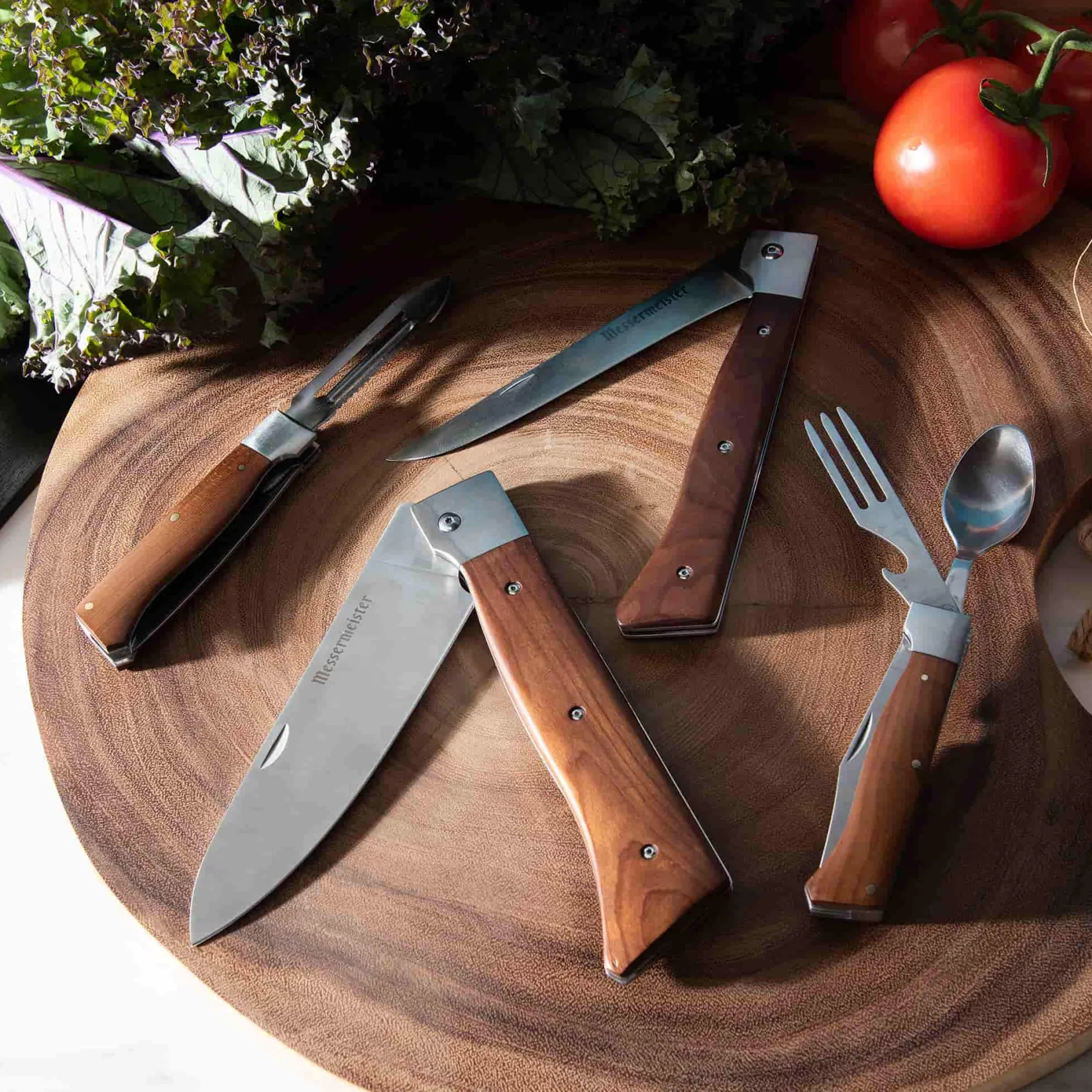 Messermeister Cutlery|Kitchen Knives^Adventure Chef Maple 6 Piece Knife and Cutlery Set