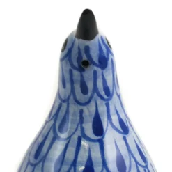 Gorky Pottery Mexican Ingredients|Table Setting^Mexican Hand Painted Bird Salt & Pepper Shaker Set