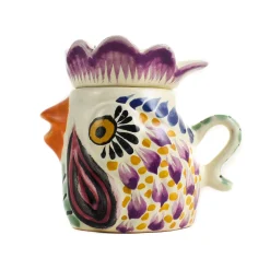Gorky Pottery Mexican Ingredients|Tableware Brands^Mexican Hand Painted Rooster Sugar Bowl