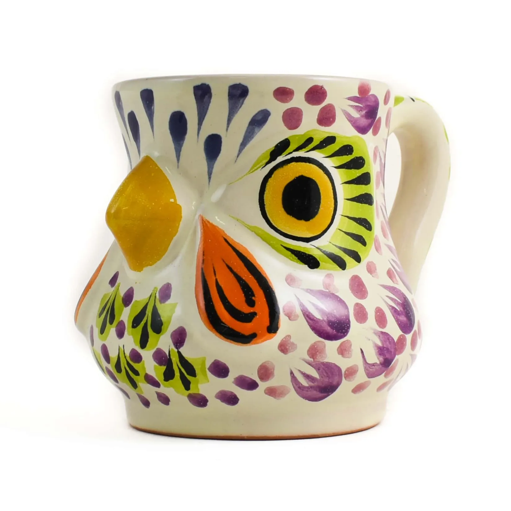 Gorky Pottery Mexican Ingredients|Tableware Brands^Mexican Hand Painted Rooster Mug with Green Detail
