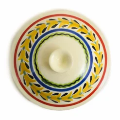 Gorky Pottery Mexican Ingredients|Tableware Brands^Mexican Hand Painted Rooster Tortilla Warmer, 22cm