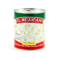 El Mexicano Mexican Ingredients|Ingredients Brands^Mexican Hominy, 822g