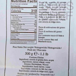 Michele Portoghese Ingredients Brands|Pasta, Rice & Beans^Rigatoni, 500g