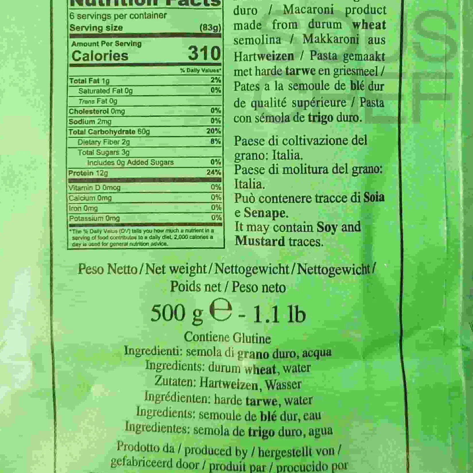 Michele Portoghese Pasta, Rice & Beans|Ingredients Brands^Strozzapreti, 500g