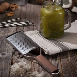 Microplane Kitchen Tools & Utensils^Master Series Walnut Handle Coarse Grater