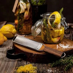 Microplane Kitchen Tools & Utensils^Master Series Walnut Handle Zester