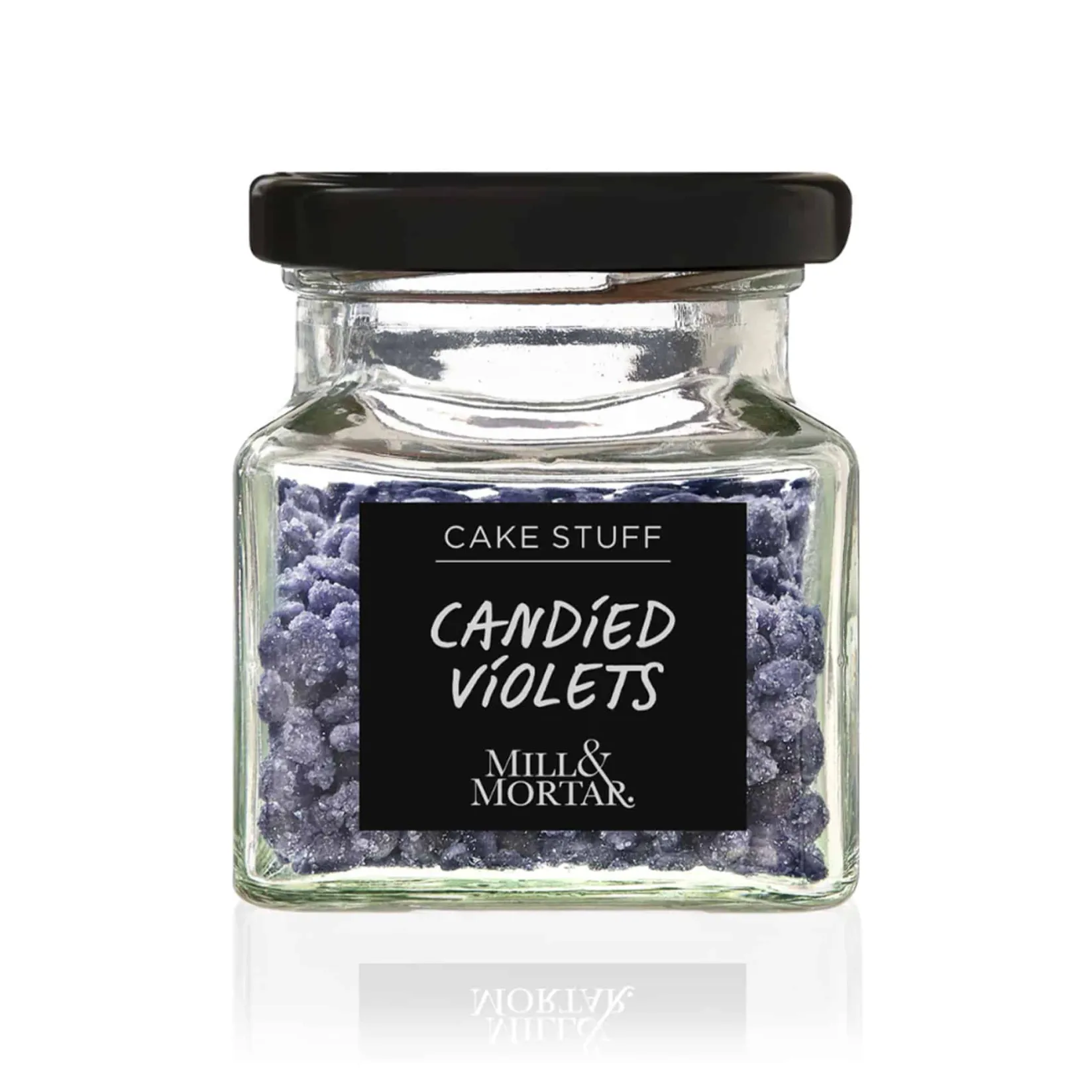Mill & Mortar French Ingredients|Baking Ingredients^Crystallised Violet Pieces, 40g