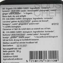 Mill & Mortar Caribbean Ingredients|Herbs & Spices^Organic Colombo Curry, 50g