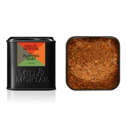 Mill & Mortar Ingredients Brands|American Ingredients^Organic Flaming Dust BBQ Rub, 50g