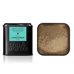 Mill & Mortar Indian Ingredients|Herbs & Spices^Organic Ground Green Cardamom, 30g