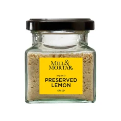 Mill & Mortar African Ingredients|Herbs & Spices^Organic Preserved Lemon Granules, 40g