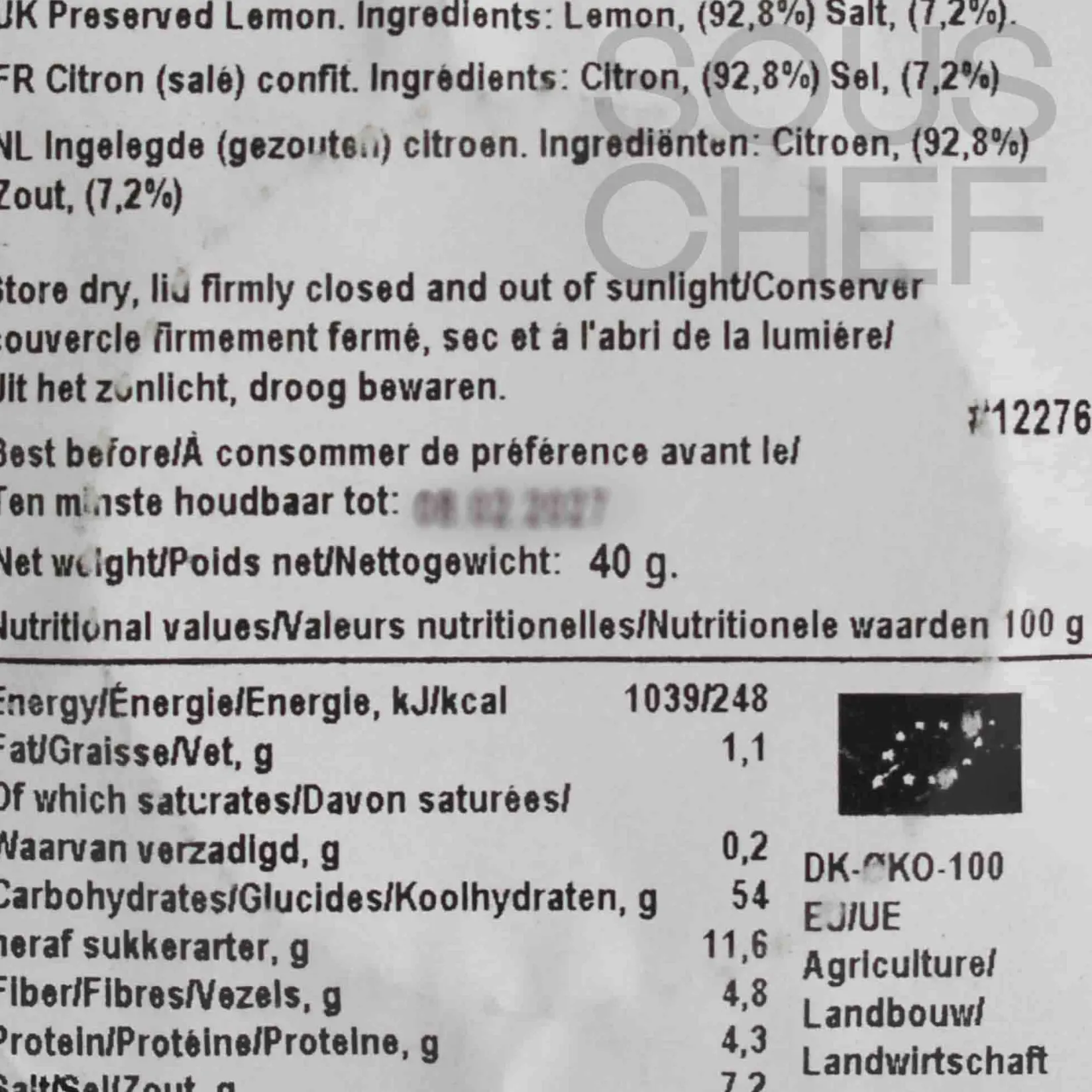 Mill & Mortar African Ingredients|Herbs & Spices^Organic Preserved Lemon Granules, 40g