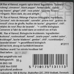 Mill & Mortar Ingredients Brands|African Ingredients^Organic Ras el Hanout, 55g