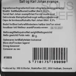 Mill & Mortar Ingredients Brands|Italian Ingredients^Porcini Salt Flakes, 80g