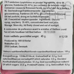 Mill & Mortar Ingredients Brands|Baking Ingredients^Raspberry Powder, 45g