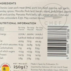 Delicioso Ingredients Brands|Spanish Ingredients^Mixed Asturian Charcuterie Compango, 250g