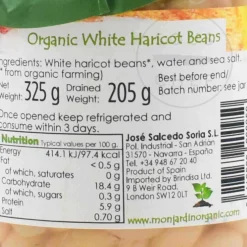 Monjardín Ingredients Brands|Spanish Ingredients^Monjardin Organic Haricot Beans, 325g