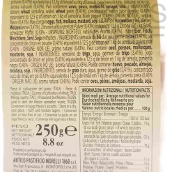 Morelli Italian Ingredients|Pasta, Rice & Beans^Lemon Pepper Linguine Pasta, 250g