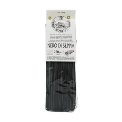Morelli Italian Ingredients|Pasta, Rice & Beans^Squid ink Linguine, 250g