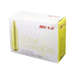Mosa Kitchen Tools & Utensils^Box of 10 Carbon Dioxide Soda Chargers