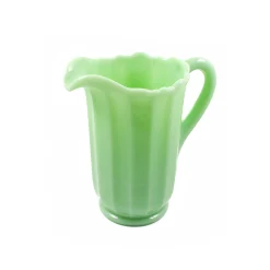 Mosser Glass American Ingredients|Jugs & Bottles^Jade Milk Glass Pitcher