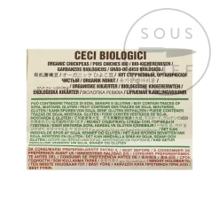 Mulino Marino Ingredients Brands|Italian Ingredients^Organic Chickpeas, 1kg