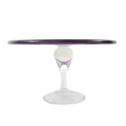 Alessandro Coppola Tableware Brands^Murano Glass Amethyst Cake Stand, 25cm
