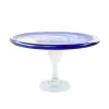 Alessandro Coppola Tableware Brands^Murano Glass Blue Cake Stand, 25cm