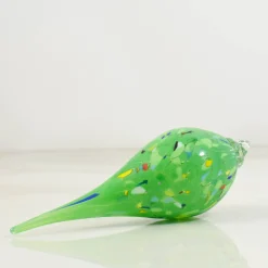 Alessandro Coppola Tableware Brands|Table Setting^Murano Glass Decorative Teardrop Ornament, Green