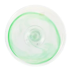 Alessandro Coppola Tableware Brands^Murano Glass Green Cake Stand, 25cm