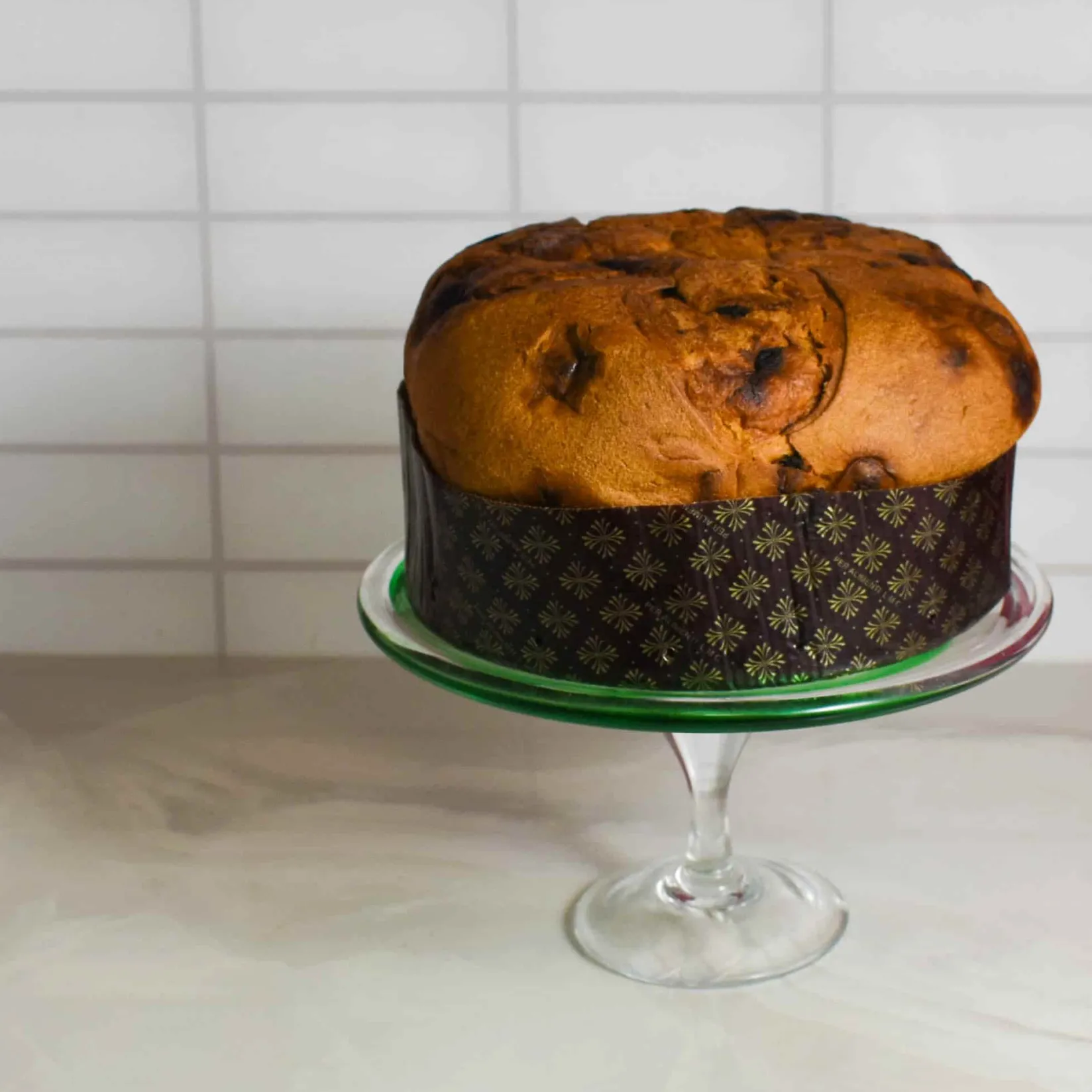 Alessandro Coppola Tableware Brands^Murano Glass Green Cake Stand, 25cm