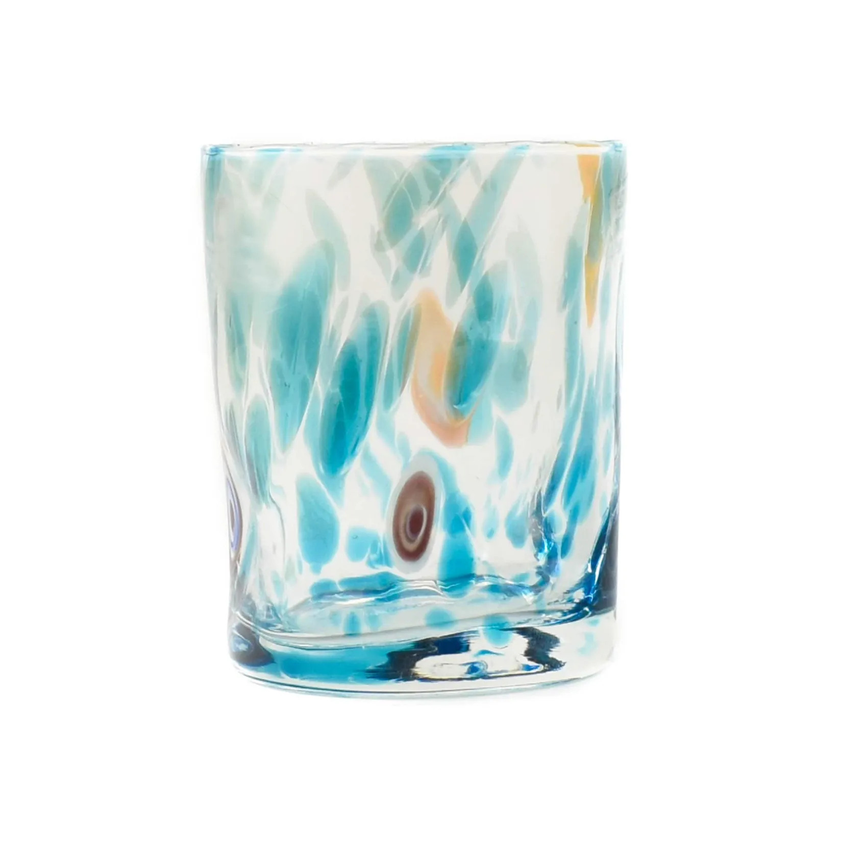 Alessandro Coppola Table Setting|Drinking Glasses^Murano Glass Tumbler, Aquamarine
