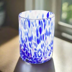 Alessandro Coppola Tableware Brands^Murano Glass Tumbler, Blue