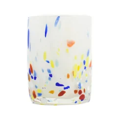 Alessandro Coppola Tableware Brands^Murano Glass Tumbler, Rainbow
