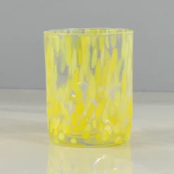Alessandro Coppola Table Setting|Drinking Glasses^Murano Glass Tumbler, Yellow