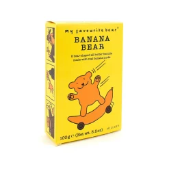 Artisan Biscuits Ingredients Brands|Made In The Uk^My Favourite Bear Banana Biscuits, 100g
