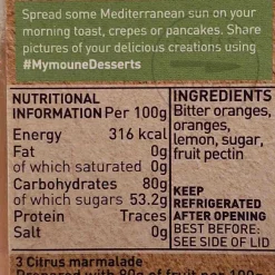 Mymoune Ingredients Brands|Jam, Honey & Spreads^Citrus Marmalade, 340g