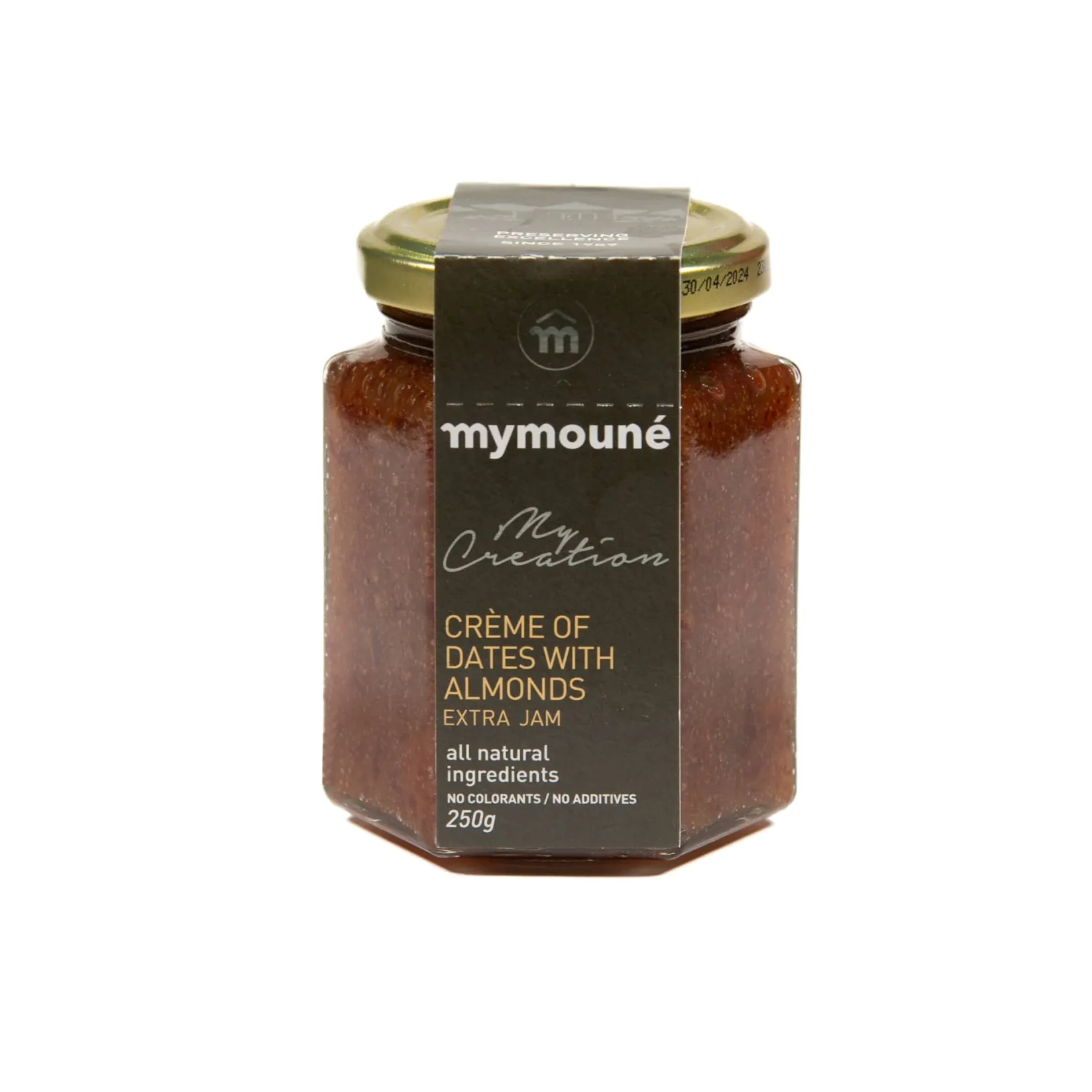 Mymoune Ingredients Brands|Jam, Honey & Spreads^Date & Almond Jam, 250g