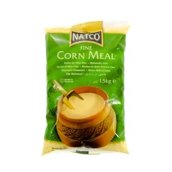 Natco Indian Ingredients|Baking Ingredients^Cornmeal Fine, 1.5kg