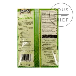 Natco Indian Ingredients|Baking Ingredients^Cornmeal Fine, 1.5kg