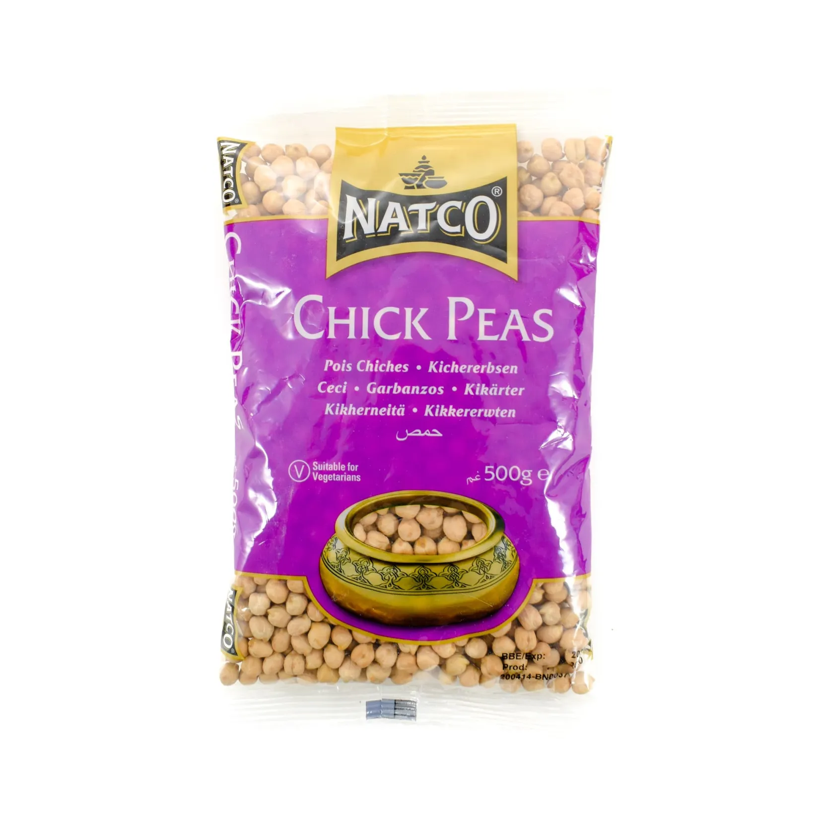 Natco Ingredients Brands|Indian Ingredients^Dried Chickpeas, 500g