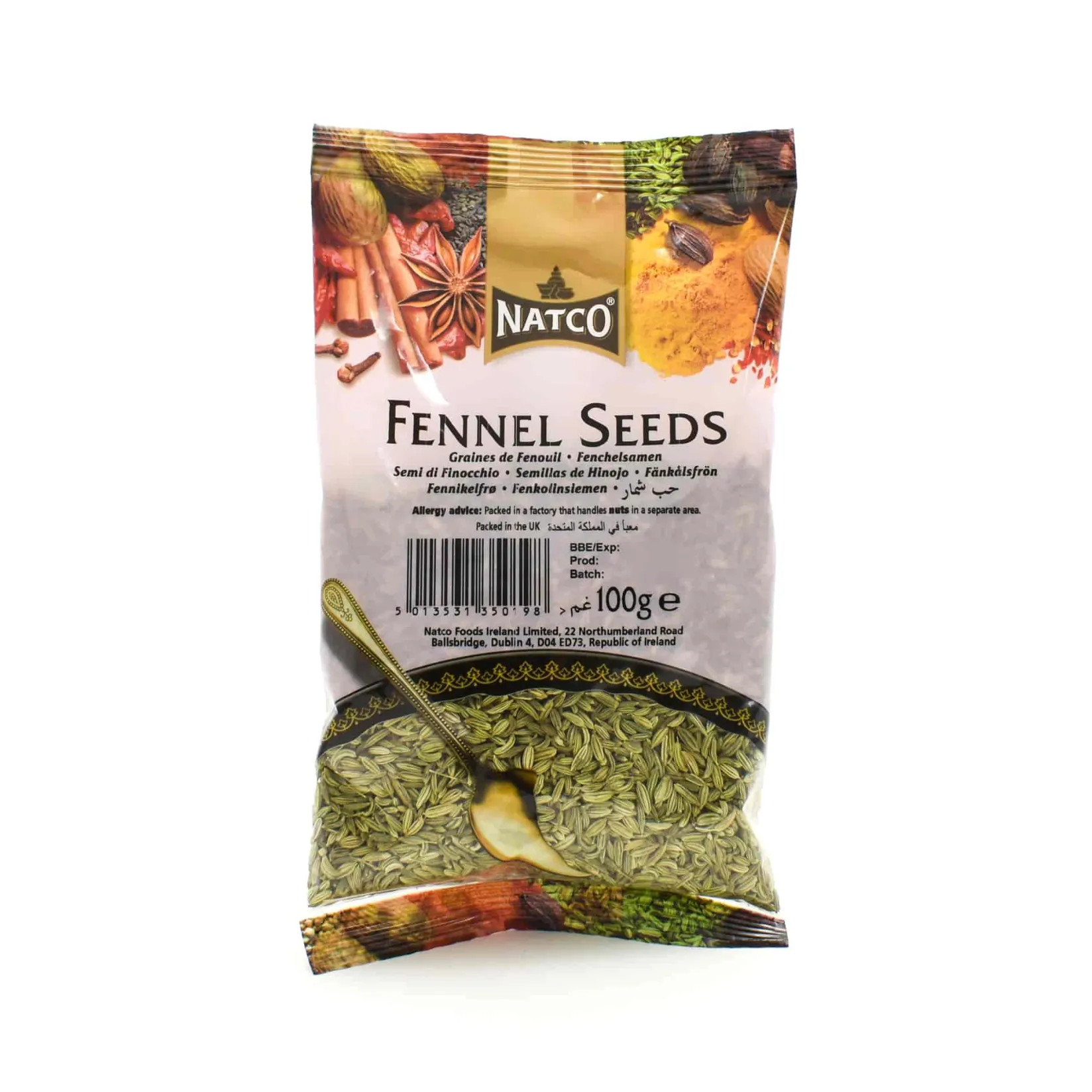 Natco Ingredients Brands|Indian Ingredients^Fennel Seeds, 100g