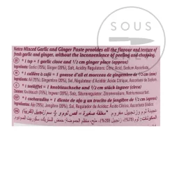 Natco Ingredients Brands|Indian Ingredients^Garlic & Ginger Paste, 1kg