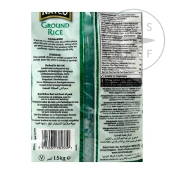 Natco Indian Ingredients|Pasta, Rice & Beans^Ground Rice, 1.5kg