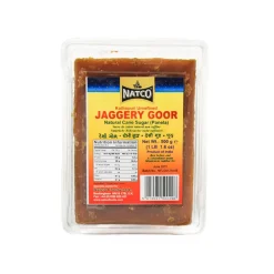 Natco Indian Ingredients|Baking Ingredients^Unrefined Jaggery, 500g