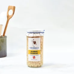 Navarrico Spanish Ingredients|Pasta, Rice & Beans^Alubias - Haricot Beans, 720g